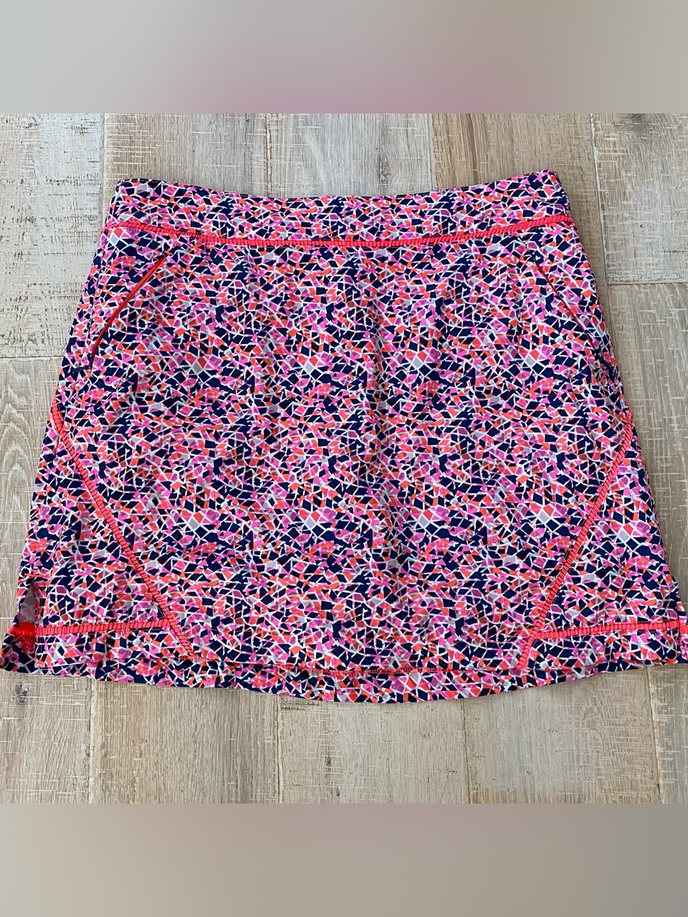 Lady Hagen Patterened Golf Skort Sz. 8